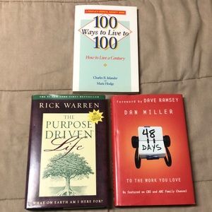3 books motivational SelfHelp health Spiritual